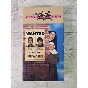 Vintage "Nuns On The Run" VHS Movie  1990 COMEDY CBS FOX